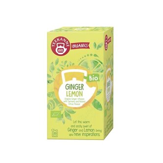 Byl.čaj Teekanne ORGANICS-bio,Ginger Lemon,20x1,8g