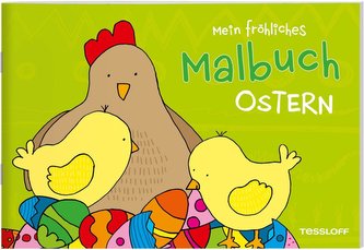 Mein fröhliches Malbuch. Ostern