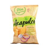 Tortilla chipsy Cream&Onion 125 g BIO   ACAPULCO