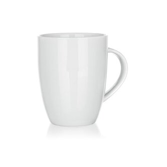 Hrnek Banquet Stuart - keramický, bílý, 300 ml