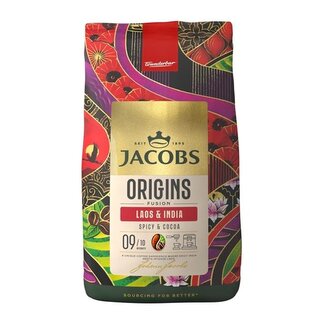 Zrnková káva Origins - Laos & India, 1 kg