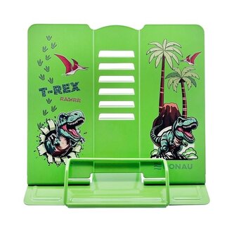 Stojánek na čtení Donau, motiv T-Rex