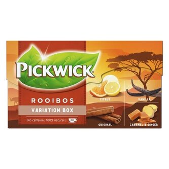Bylinný čaj Pickwick - Rooibos variace 4 druhy