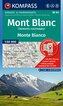 KOMPASS Wanderkarte 85 Mont Blanc / Monte Bianco 1:50.000