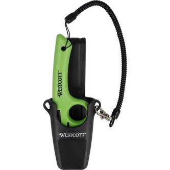 Vysouvací nůž Westcott, 7 mm, keramický v pouzdru