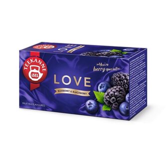 Ov. čaj Teekanne Love - borůvka,ostružina 20x2,25g