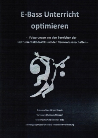 Masterarbeit zum Thema \"E-Bass Unterricht optimieren\"
