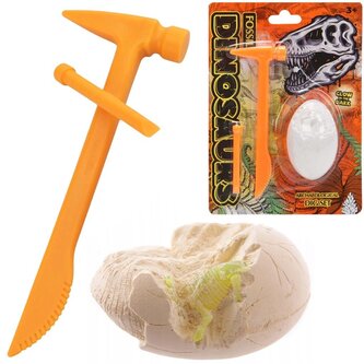 Wykopaliska paleontolog jajko dinozaura