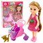 Lalka mini z akcesoriami różowa