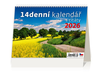 14denní kalendář s citáty