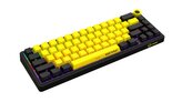 LORGAR Klávesnice KBP70MW, mechanická, bezdrátová herní, černá/žlutá, CS