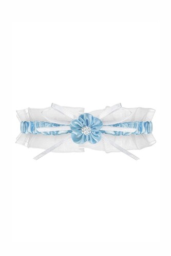 Podwiązka Julimex PW 33 Helsinki błękitny uniwersalny