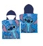 FAST DRY PONCHO 50X100 CM LILO AND STITCH BLUE LIL36-5077 MICROFIBER