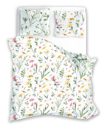 POŚCIEL KPL.160X200+2x70X80 MILAGRO VERDE 002 SATYNA BAW.