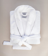 SZLAFROK VERDI S/M FROTTE/VELUR BIAŁY SOFT TOUCH