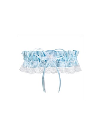 Podwiązka Julimex PW 30 Awinion błękitny-biały uniwersalny