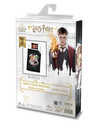 POŚCIEL HARRY POTTER NO 002 160X200+1X70X80 BAW.
