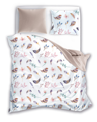 POŚCIEL KPL.220X200+2x70X80 PURE COTTON 005  BAW.