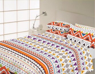 POŚCIEL KPL. 200X220+2X70X80 VANILLE-2015/B22 BAWEŁNA