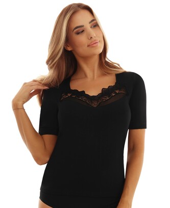 Koszulka Emili Irmina 2XL-3XL czarny XXL