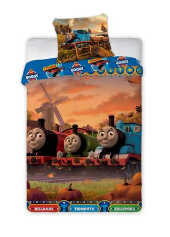 POŚCIEL KPL. TOMEK I PRZYJACIELE 021 160X200+70X80 BAW. MAT.