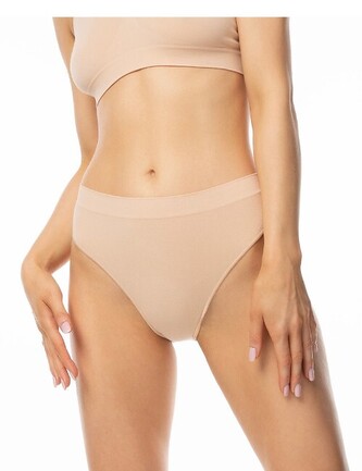 Figi Julimex Bamboo Bikini S-2XL beżowy S