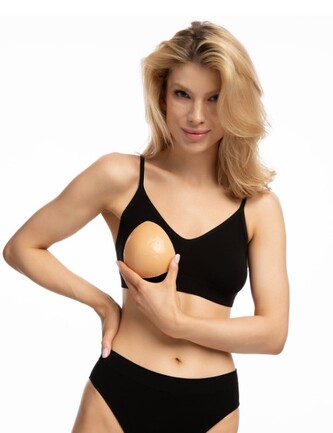 Wkładki Julimex WS 28 2-stronne Bikini Push Up beżowy C/D