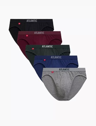 Slipy Atlantic 5SMP-004/24 A'5 M-2XL czarny-szary melanż-zielony XXL