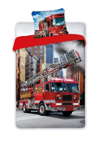 POŚCIEL KPL.160X200+70X80 BAW. TURBO 4X4 001 STRAŻ MŁ.