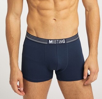 Bokserki Mustang 4046-1050 Retro M-2XL navy M