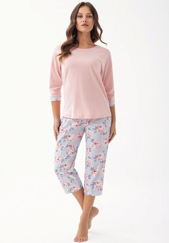 Piżama Luna 343 3/4 M-2XL damska łososiowy XL