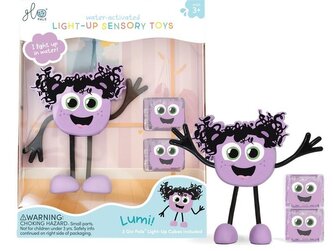 Postać do kąpieli Lumi z kostkami świecącymi