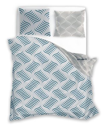 POŚCIEL KPL.160X200+2x70X80 PURE COTTON 008  BAW.