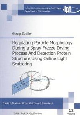 Regulating Particle Morphology During a Spray Freeze Drying Process And Detection Protein Structure Using Online Light Scatterin