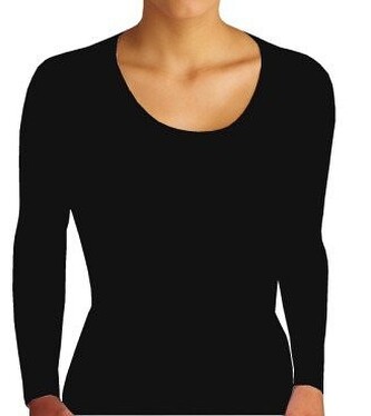 Koszulka Emili Lena kolor 2XL-4XL czarny 4XL