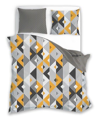 POŚCIEL KPL.140X200+70X90 PURE FLANNEL 007 FLANELA BAW.