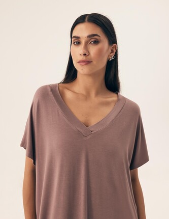 Koszula Henderson Ladies 42710 Noves kr/r S-XL coffee M