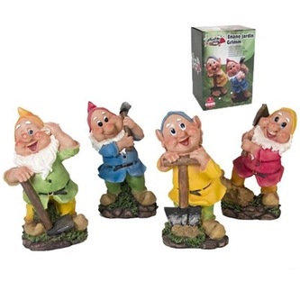 Igotrend, zahradní dekorace trpaslík 15 x 13,5 x 28,5 cm, 1 ks