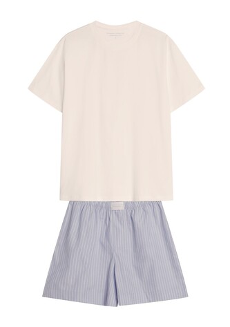 Piżama Henderson Ladies 42783 Nanda kr/r S-XL cream L