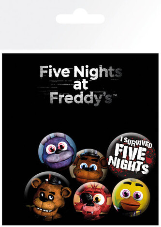 Plackový set Five Nights at Freddys