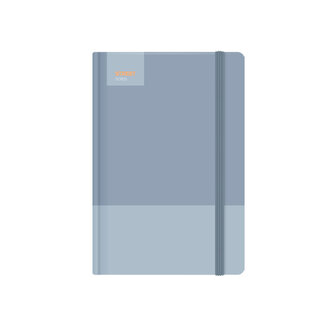 Záznamní kniha A6 linkovaná - Casual Blue