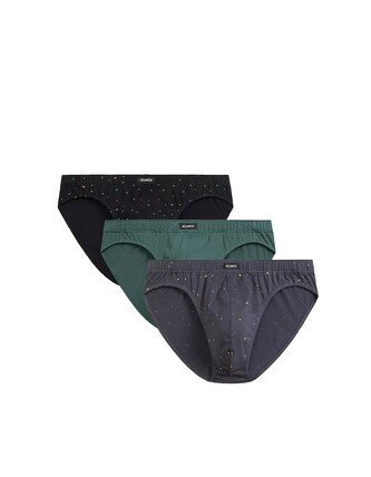 Slipy Atlantic 3MP-186 A'3 S-2XL zielony-czarny-grafitowy L