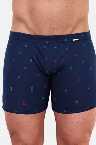 Bokserki Cornette Prime 904/124 S-2XL granatowy S