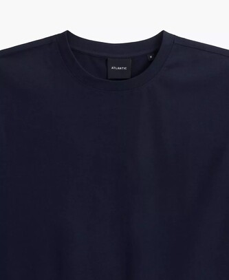 Koszulka Atlantic NMT-033 T-Shirt S-2XL granatowy XL