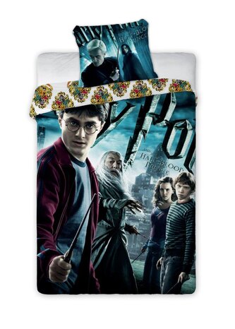 POŚCIEL HARRY POTTER NO 001 135X200+80X80 BAW.