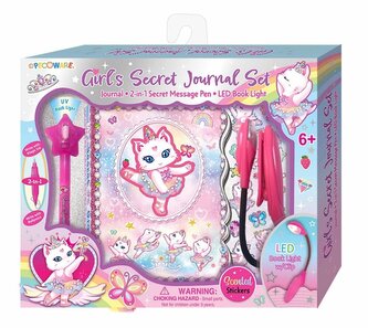 Pamiętnik z lampką Kot BALETNICA