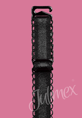 Ramiączka Julimex RB 394,395 Taśma 10 mm czarny 10 mm