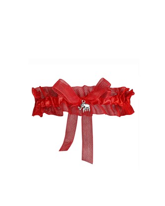 Podwiązka Julimex PW-23 Marakesz czerwony uniwersalny