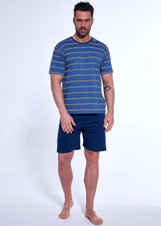 Piżama Cornette 338/49 kr/r S-2XL męska jeans XXL