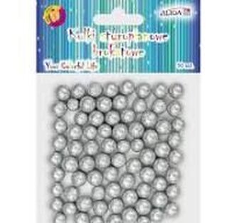 ALIGA kuličky KSB-1088 stříb.brokát 50ks